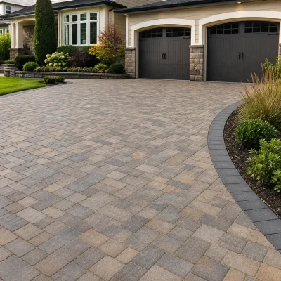 Paver Driveway Installation in Bellevue, WA