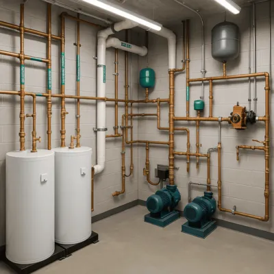 Seattle Healthcare Plumbing Installation — Acid Waste, Eyewash & Backflow