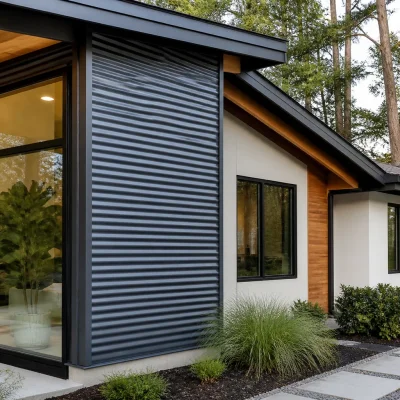 Corrugated Metal Siding Installation in Tacoma, WA