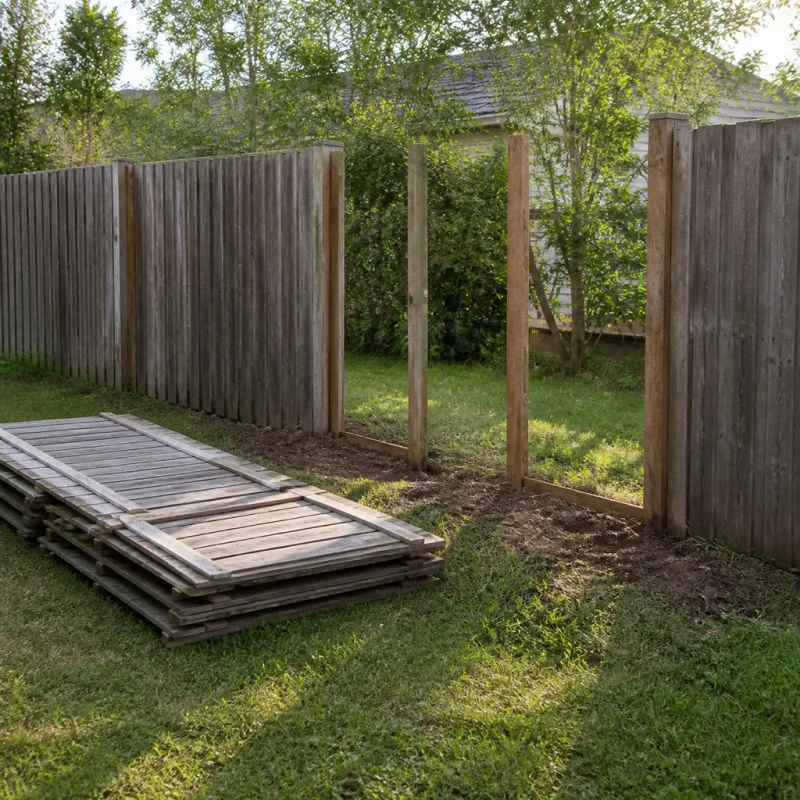 Fence Panel Removal in Seattle, WA