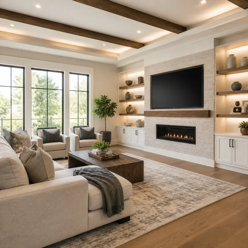 Living Room Remodeling in Tacoma, WA