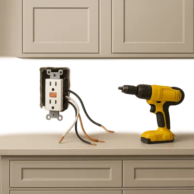Kitchen GFCI Outlet Installation in Seattle, WA