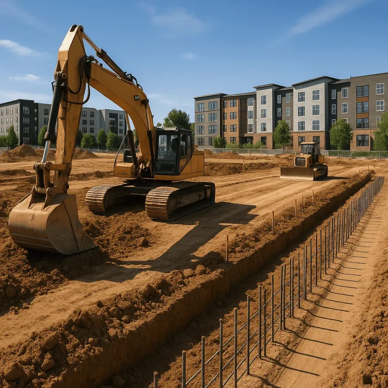 Seattle Multifamily Site Preparation — Clearing, Grading, Utilities & Pads