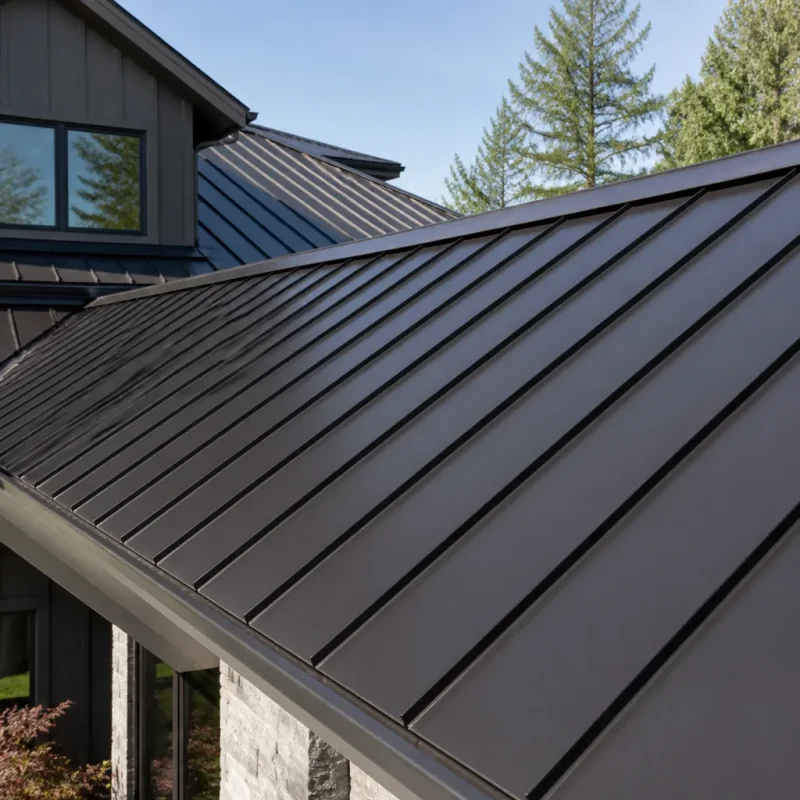 Standing Seam Metal Roofs in Seattle, WA