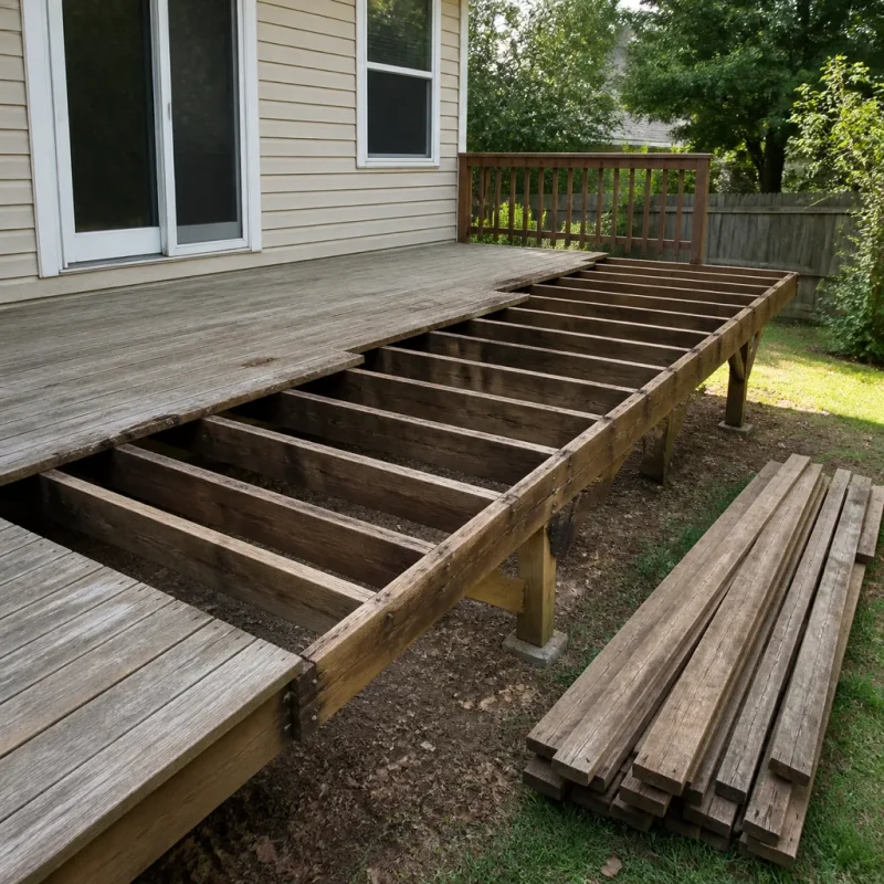 Deck Tear-Down in Seattle, WA