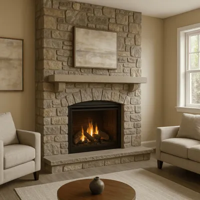 Stone Fireplaces in Seattle, WA