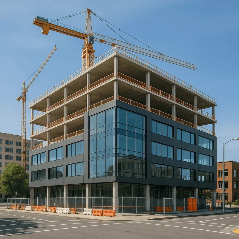 Office Building Construction in Bellevue, WA
