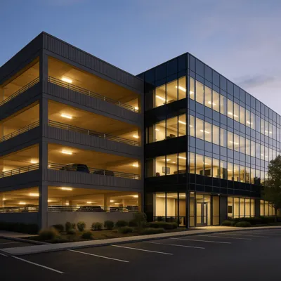 Seattle Office Parking Structures — Garages, EV Charging & Lighting