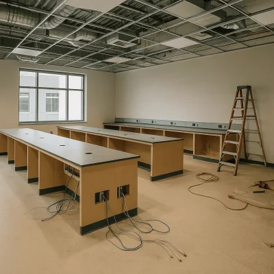 Seattle Computer Lab Construction — Power/UPS, Data & Cooling