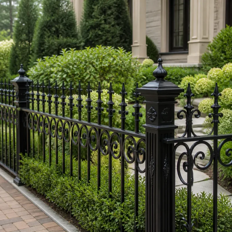 Wrought Iron Fence Installation in Seattle, WA