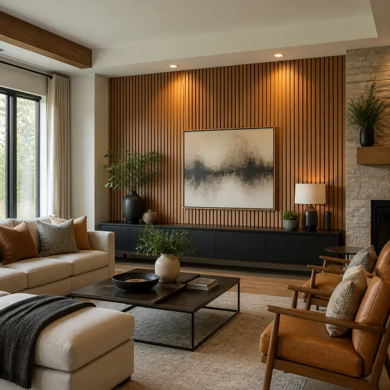 Living Room Accent Walls in Seattle, WA
