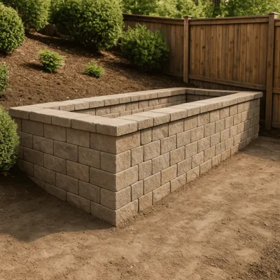 Block Retaining Wall in Seattle, WA