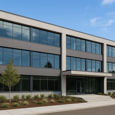 Seattle Office Exteriors — Envelope, Windows, Roofing & Site Upgrades