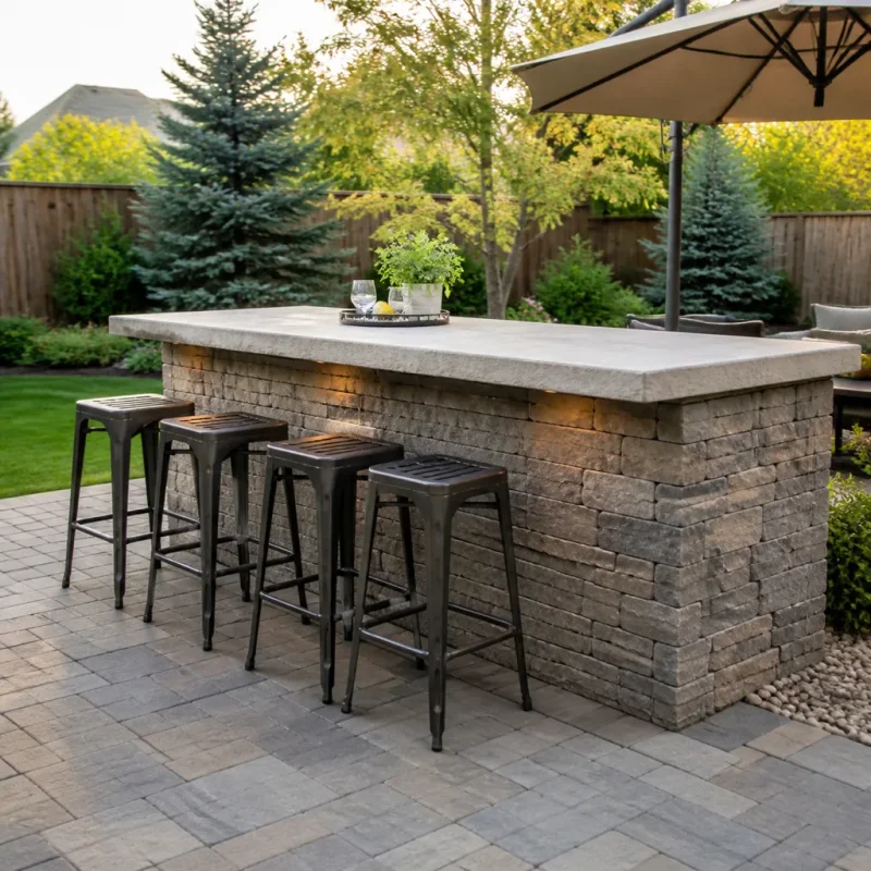 Outdoor Bar Construction and Remodeling in Bellevue, WA