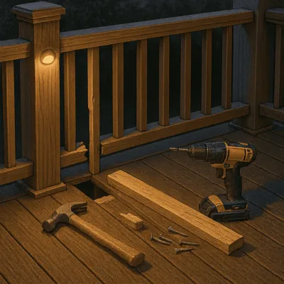 Deck Railing Repair in Seattle, WA