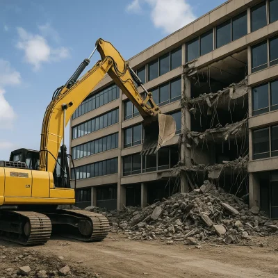 Seattle Office Demolition & Site Work — Selective Demo & Groundwork
