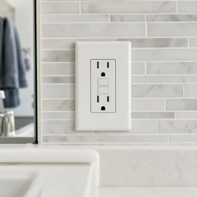 Bathroom GFCI Outlet Installation in Seattle, WA