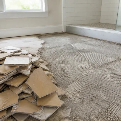 Tile Floor Removal in Seattle, WA