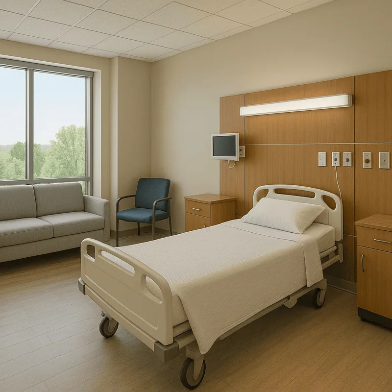 Inpatient Room Construction in Bellevue, WA