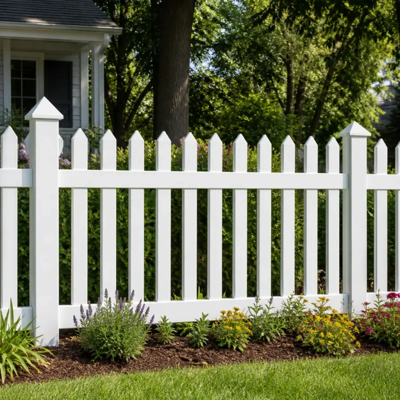 Wood Picket Fence in Seattle, WA