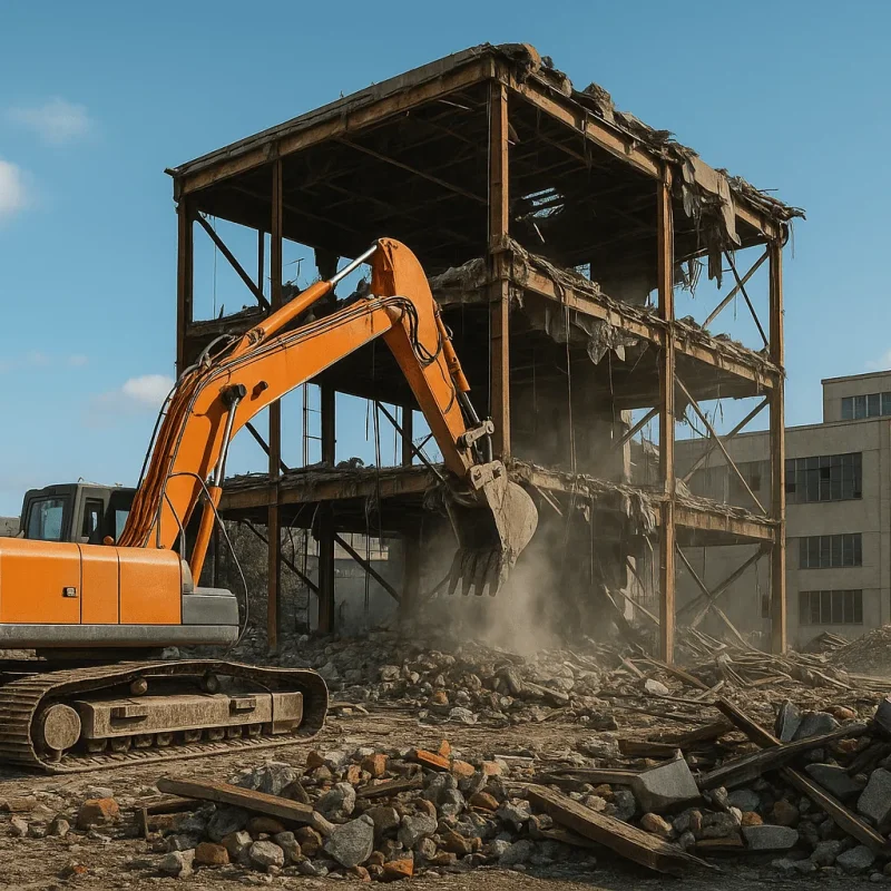 Exterior Demolition Services in Bellevue, WA