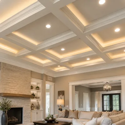 Living Room Ceiling Design in Seattle, WA