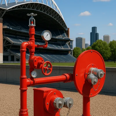 Seattle Sports Facility Fire Safety Systems — Sprinklers, Alarms & Egress