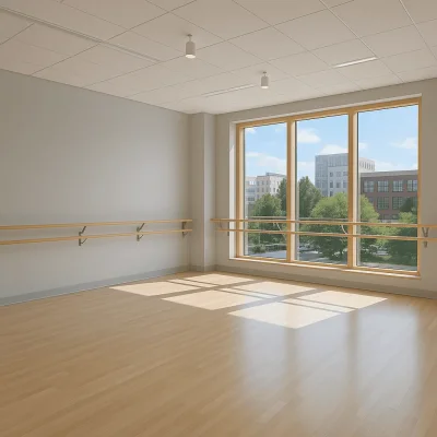 Seattle Dance Studio Construction — Sprung Floors, Mirrors & Acoustics