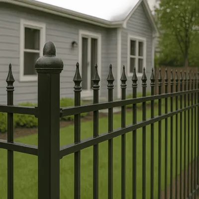 Ornamental Metal Fence Installation in Tacoma, WA
