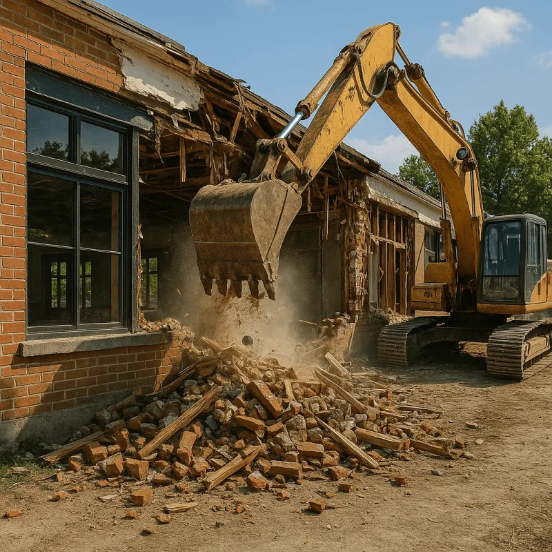 Seattle Restaurant Exterior Demolition — Façades, Canopies & Hardscape