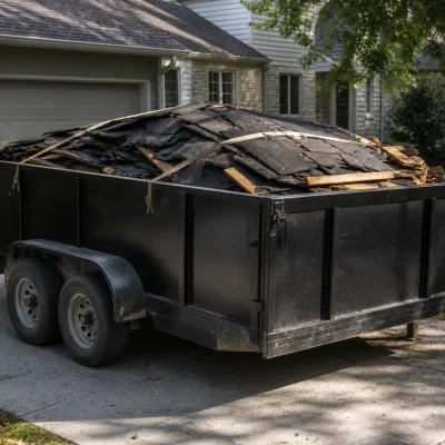 Roof Debris Haul-Away in Seattle, WA