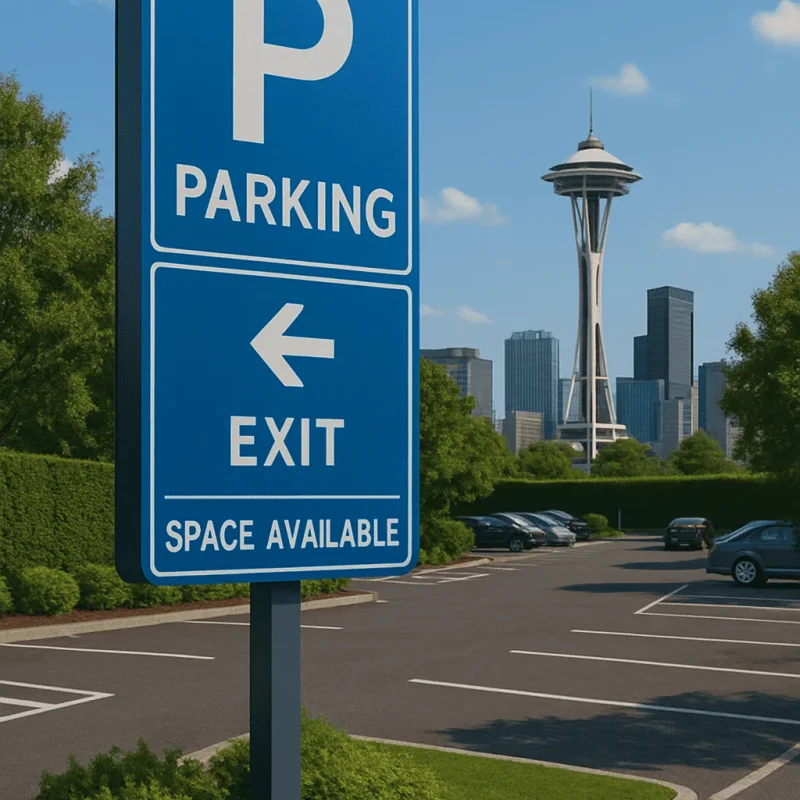 Seattle Parking Signage & Wayfinding — Entries, Levels & Exits