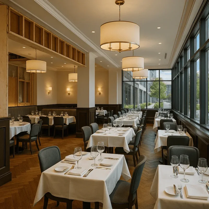 Fine Dining Construction in Bellevue, WA