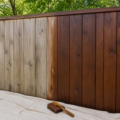 Fence Staining Services in Bellevue, WA