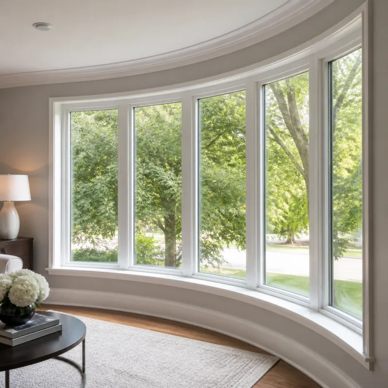 Bow Window Installation and Remodeling in Bellevue, WA