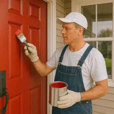 Front Door Painting in Seattle, WA