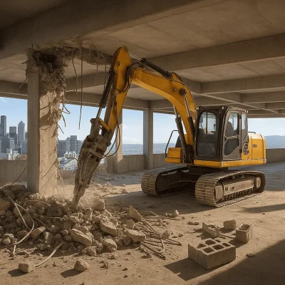 Seattle Parking Interior Demolition — Soft Strip, Saw-Cut & Slab Infill