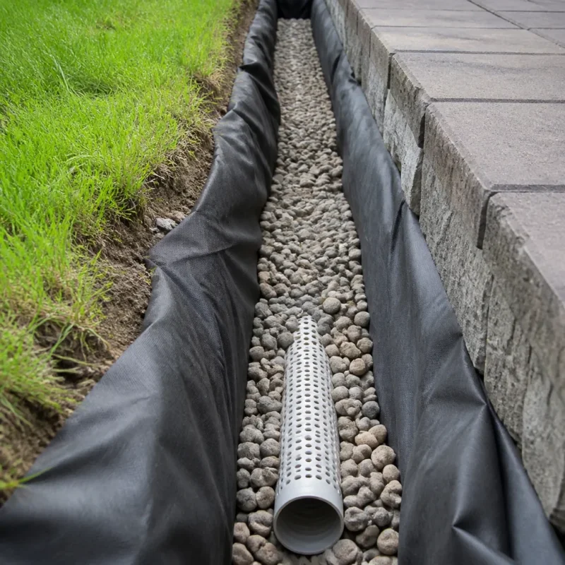 French Drain Installation in Seattle, WA