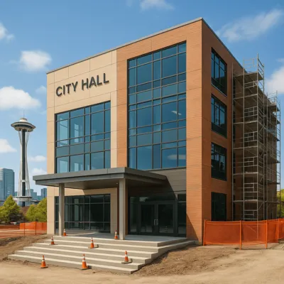 Seattle City Hall Construction — Chambers, Service Counters & Security