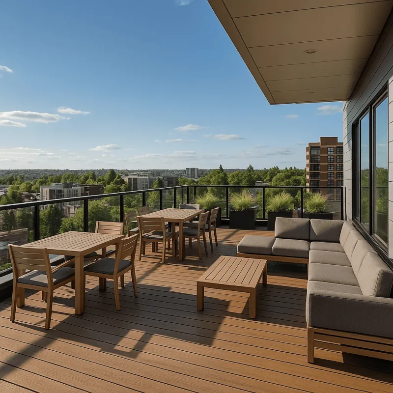 Seattle Multifamily Rooftop Decks — Pavers, Railings & Amenities
