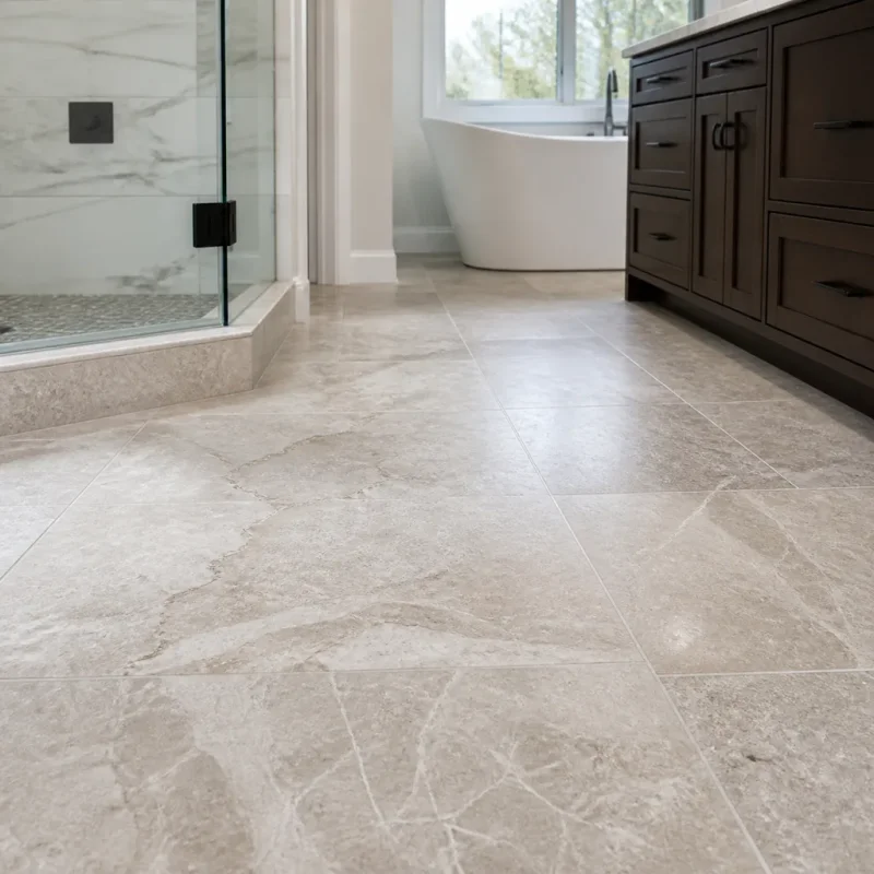 Bathroom Stone Flooring in Seattle, WA