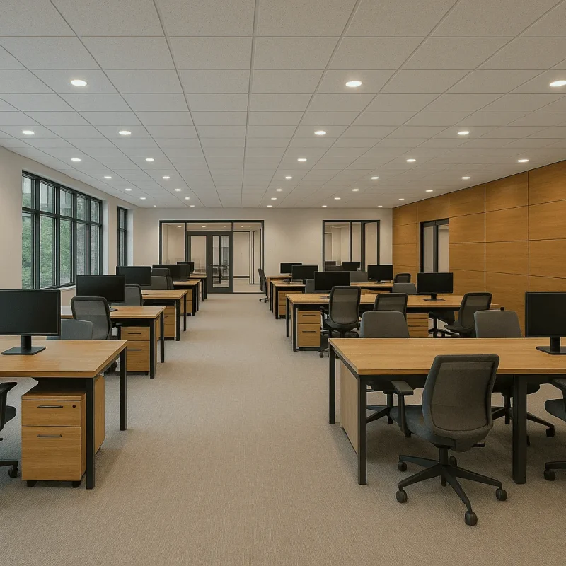 Seattle Office Workspaces — Open-Plan, Private Offices & Agile Layouts