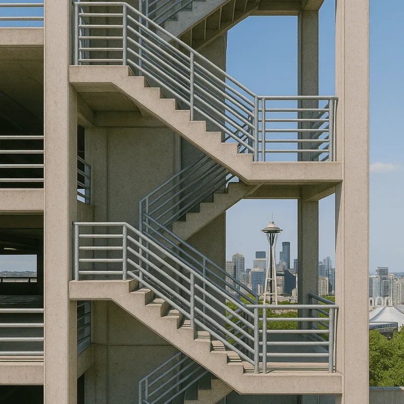 Stair Tower Construction and Remodeling in Tacoma, WA