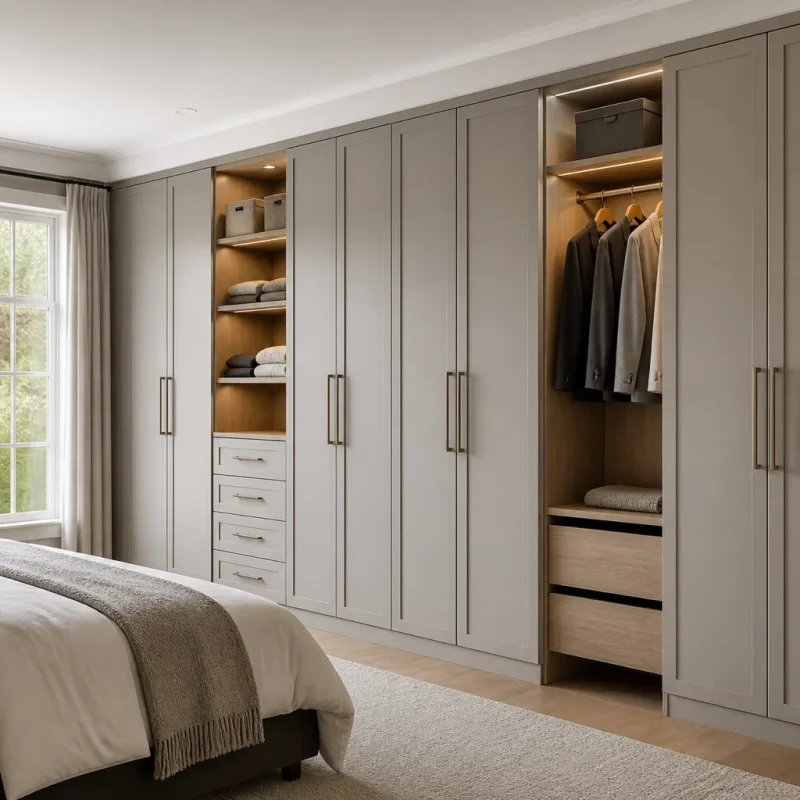 Custom Wardrobes and Built-In Storage Solutions in Bellevue, WA