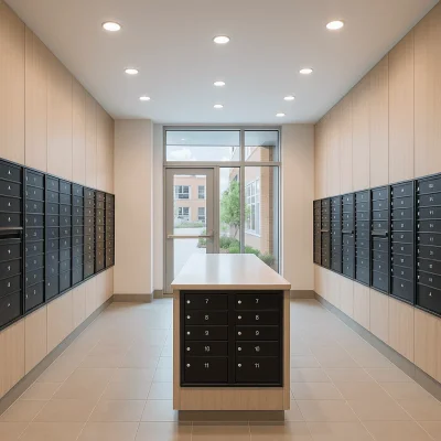 Seattle Multifamily Mailroom Construction — Lockers, Counters & Security