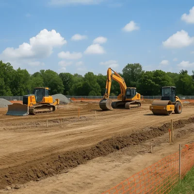 Seattle Healthcare Site Preparation — Clearing, Grading, Utilities & Pads