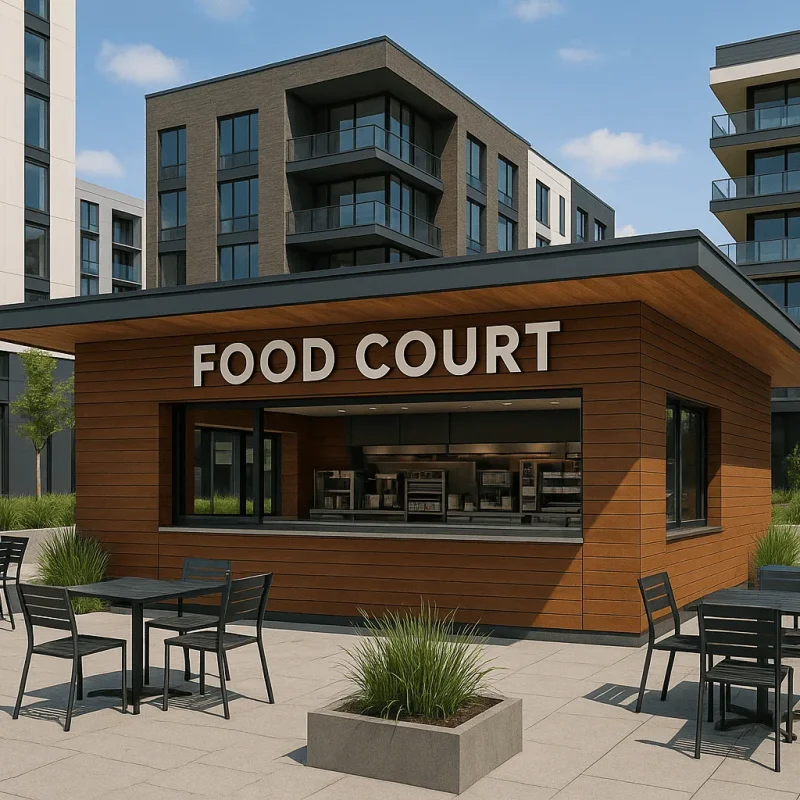 Seattle Campus Food Courts — Multi-Vendor Dining & Ventilation