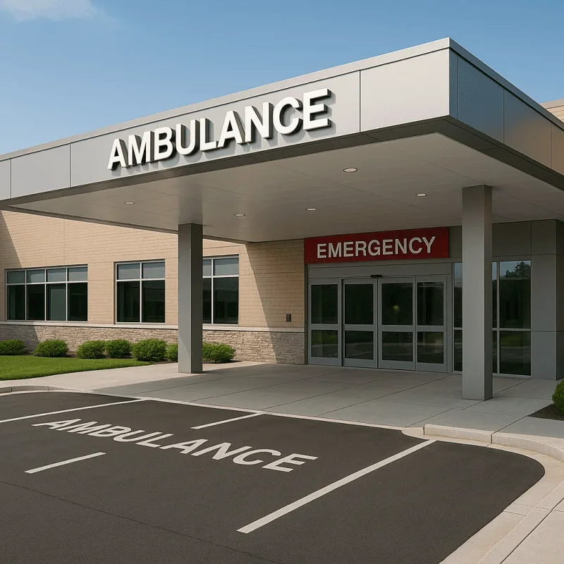 Ambulance Bay Construction in Bellevue, WA
