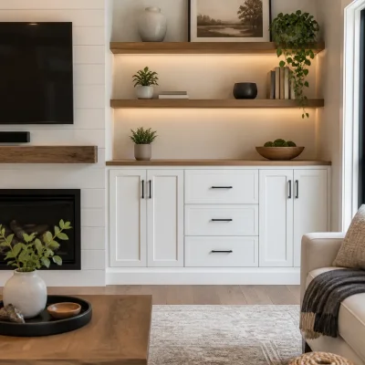 Living Room Cabinets in Seattle, WA