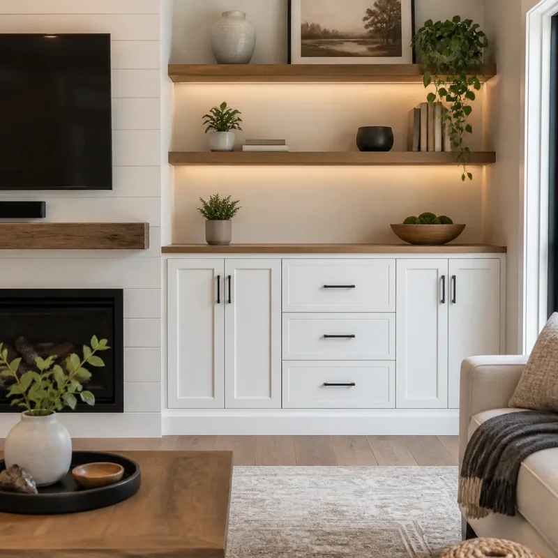 Living Room Cabinets in Seattle, WA